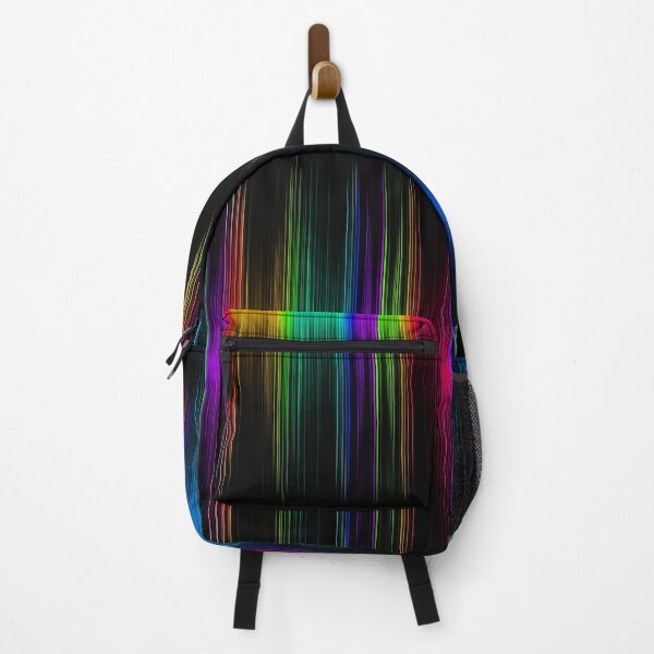 Item preview, Abstract multicolored sound on black. designed and sold by IaroslavB.