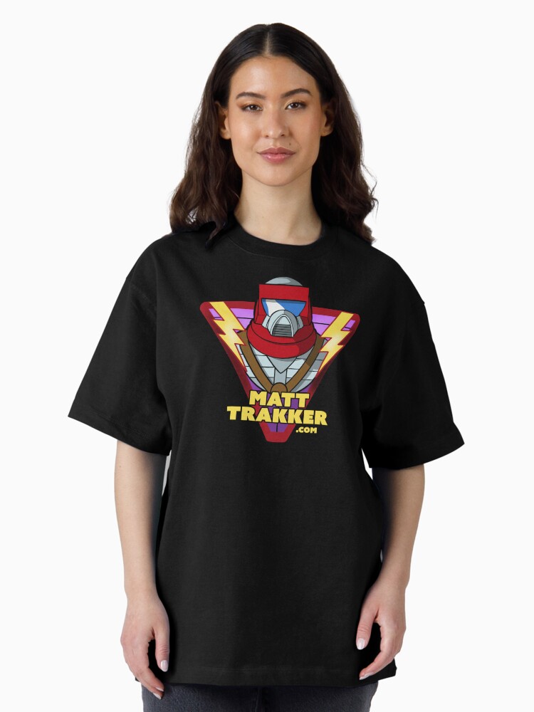 Thumbnail 2 of 7, Oversized T-Shirt, Matt Trakker.com Logo designed and sold by mtrakker.