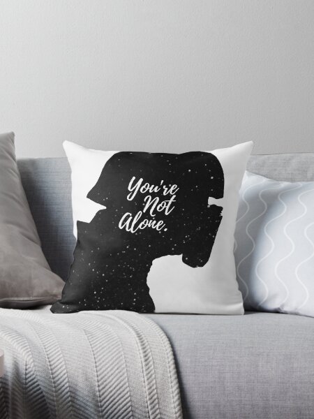 Item preview, You're Not Alone - Kylo (space) designed and sold by ohmykenobi.