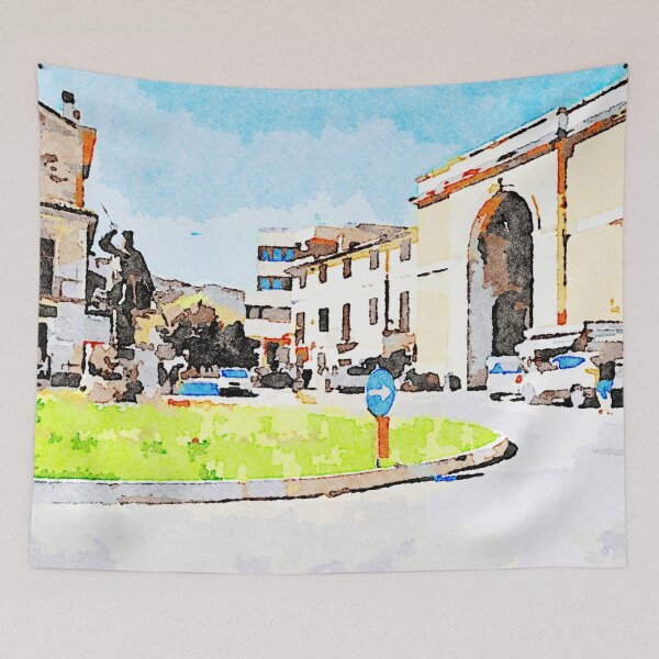 Item preview, Teramo: monument in the square of city gate designed and sold by Giuseppe Cocco.