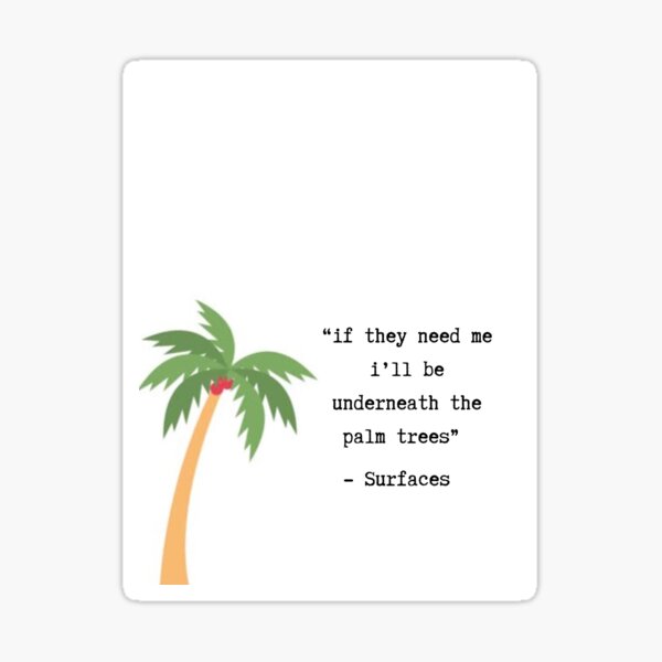 Palm Trees Sticker