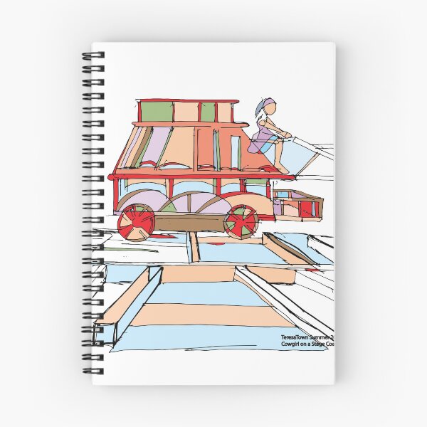 Item preview, The Stage Coach Trip, TeresaTown at Redbubble 2020 designed and sold by Mark Stansberry.