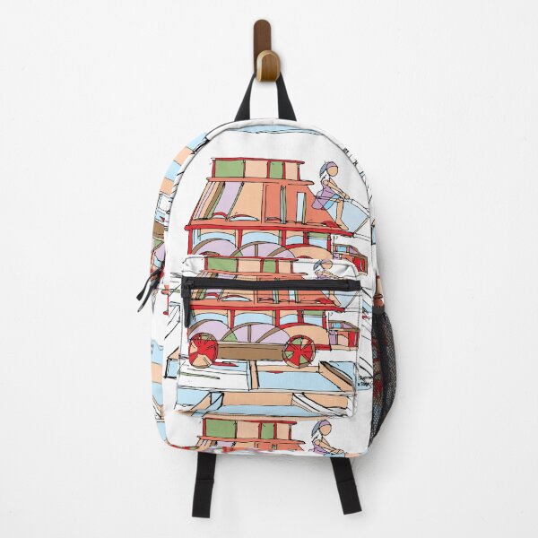 Item preview, The Stage Coach Trip, TeresaTown at Redbubble 2020 designed and sold by Mark Stansberry.