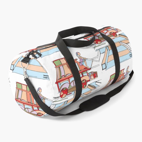 Item preview, The Stage Coach Trip, TeresaTown at Redbubble 2020 designed and sold by Mark Stansberry.
