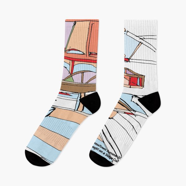 Item preview, The Stage Coach Trip, TeresaTown at Redbubble 2020 designed and sold by Mark Stansberry.