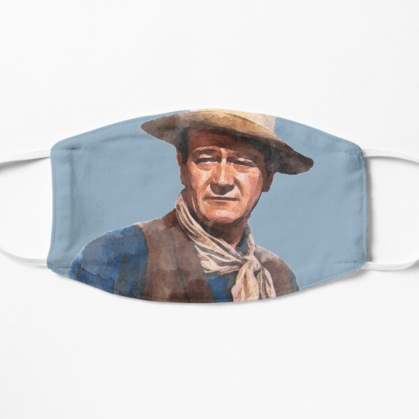 John Wayne "The Duke" - Watercolor Flat Mask