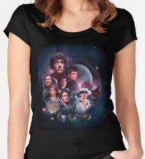 Blake's 7 Series 2 Montage Women's Fitted Scoop T-Shirt