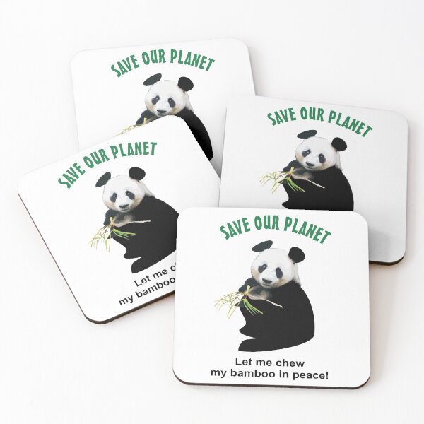 Item preview, Save our Planet - PANDA BEAR designed and sold by SugarSkyCo.