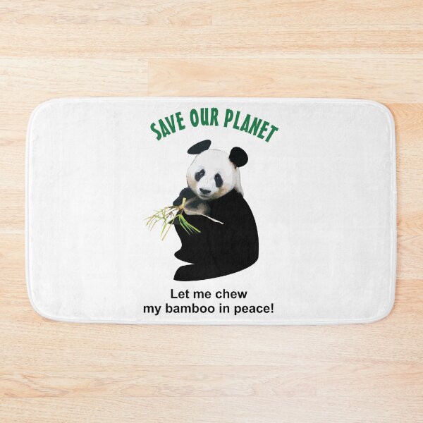 Item preview, Save our Planet - PANDA BEAR designed and sold by SugarSkyCo.