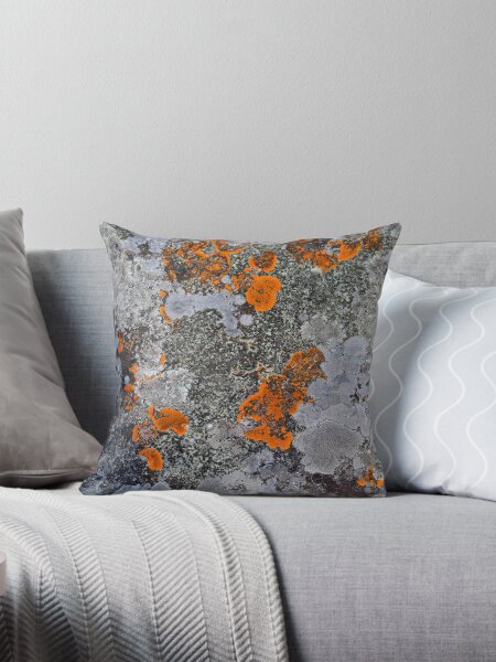Item preview, Orange and Grey Lichen designed and sold by RubySting.