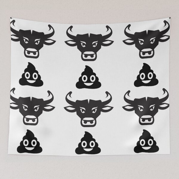 Item preview, Bull + this emoji spells... designed and sold by Neonyx2020.