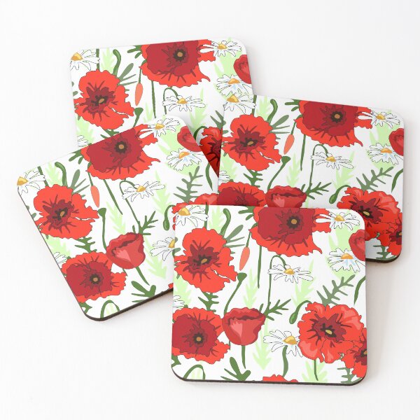 Item preview, Poppies and Daisies designed and sold by Sharilea.