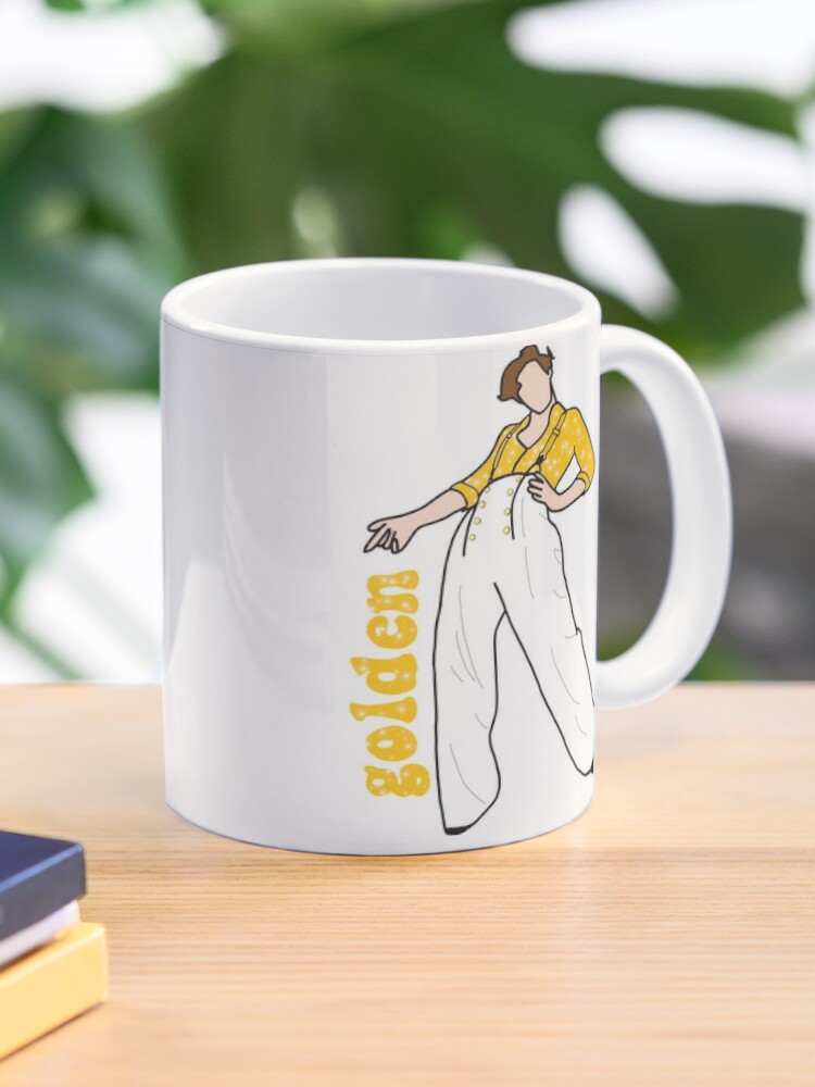 Harry Styles Golden Sticker Coffee Mug for Sale by chl0eblue