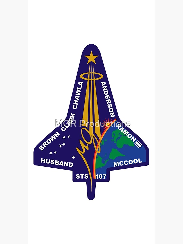 STS-107 Space Shuttle Columbia Mission Logo Duffle Bag for Sale