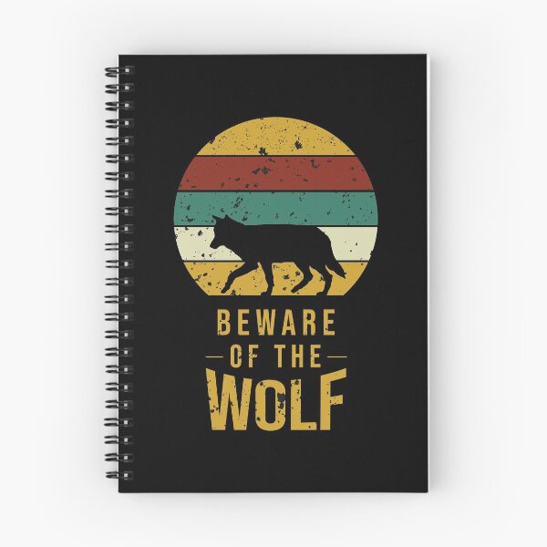 Item preview, Vintage Retro Beware of the wolf  designed and sold by Hamzaikla.
