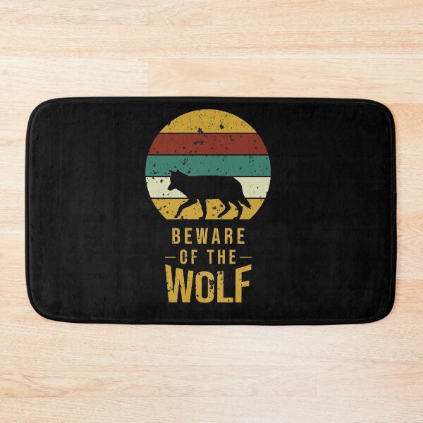 Item preview, Vintage Retro Beware of the wolf  designed and sold by Hamzaikla.