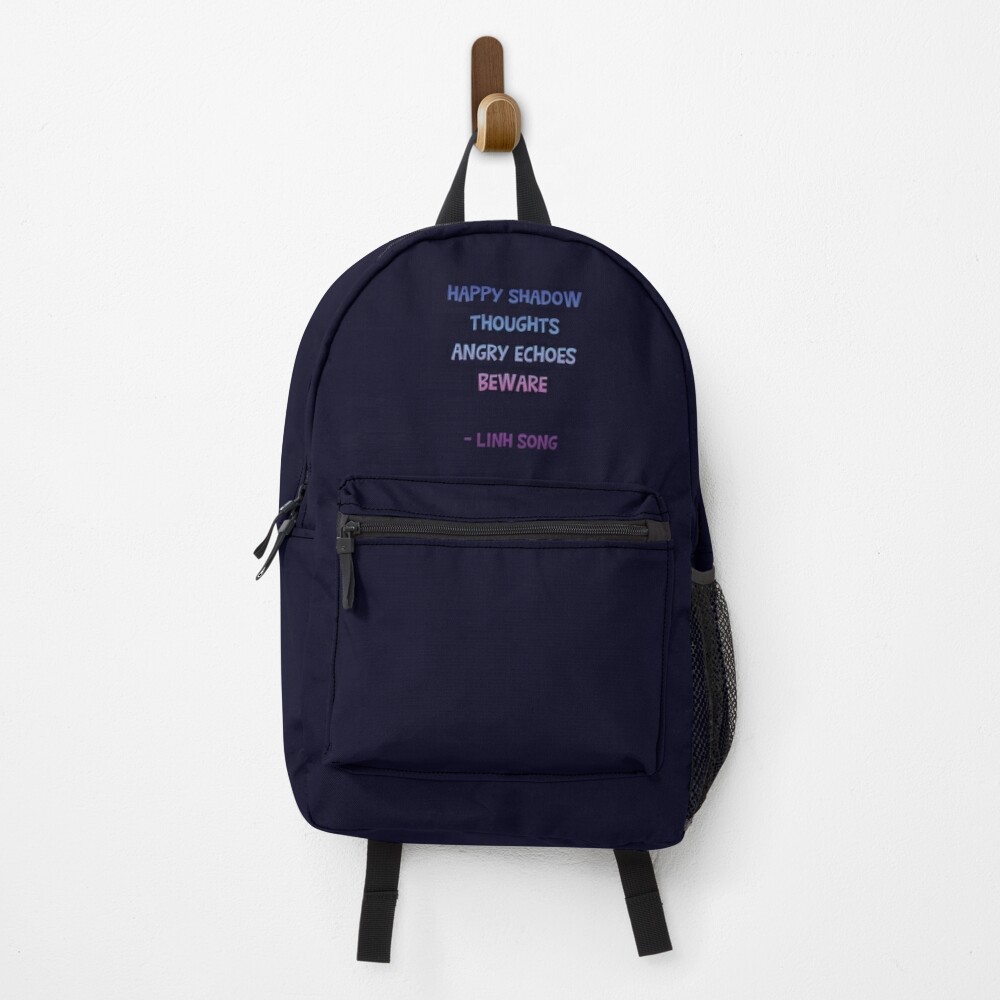 happy shadow thoughts  Backpack