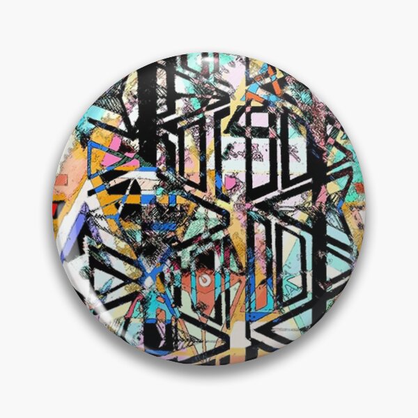 Item preview, 1980's Style Bold and Abstract Pattern designed and sold by BlueVisionInk.