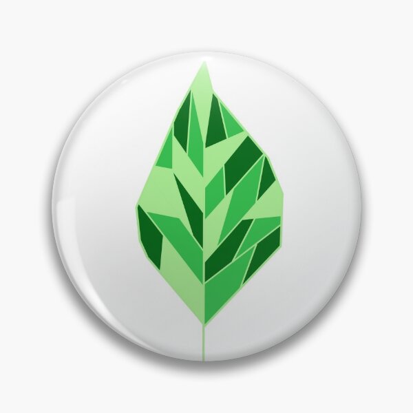 Item preview, Geometric Leaf (Funds go to Rainforest Action Network) designed and sold by artsykeet18.