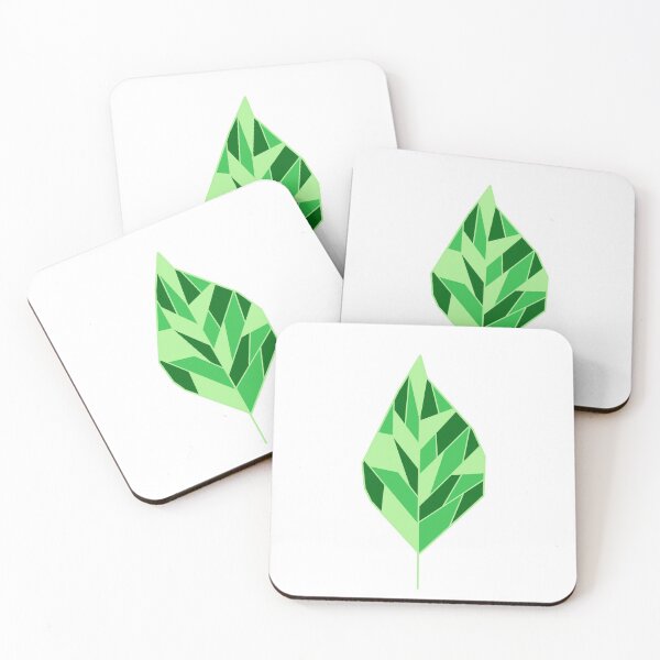 Item preview, Geometric Leaf (Funds go to Rainforest Action Network) designed and sold by artsykeet18.