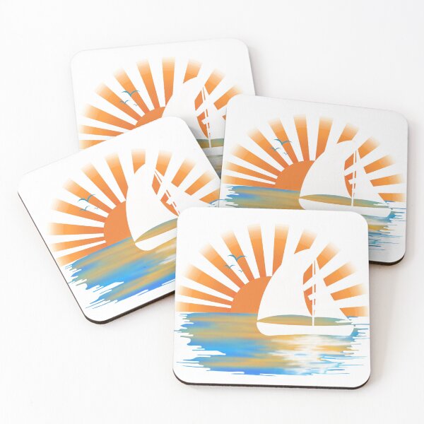 Item preview, Sailboat and Sunset designed and sold by oeschi.