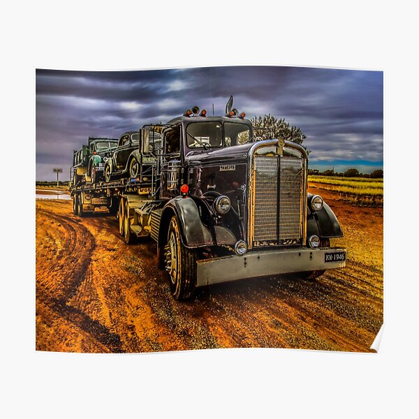 Truck Kenworth 1946 Poster