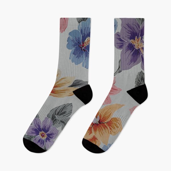 Item preview, Batik Flowers on Cream Ground designed and sold by Leslie Rogers Todder.
