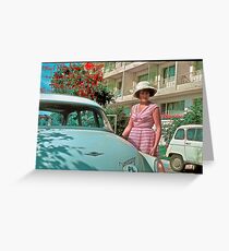 My Mother . GOLDEN SANDS - BULGARIA - 1964 . by Doctor Faustus . Greeting Card