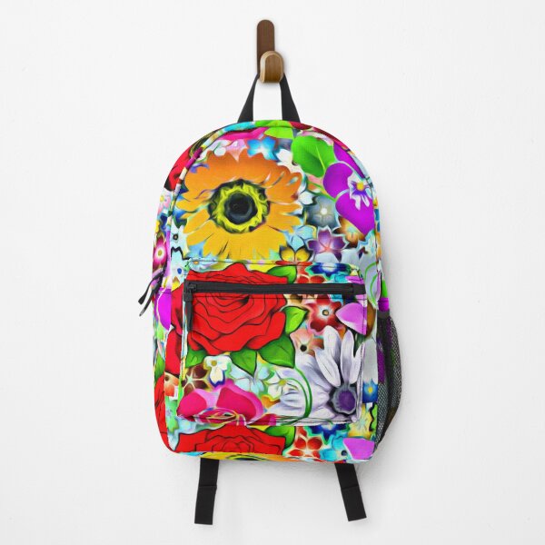 Item preview, Colorful flower collage - multi-colored designed and sold by Carrie_Anne_Designs.