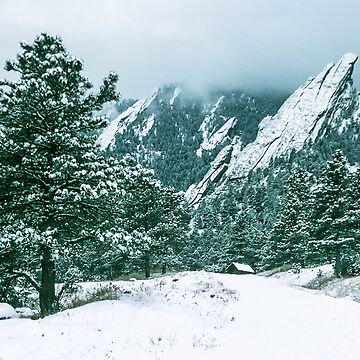 Artwork thumbnail, Bluebell Road And The Flatirons by Gregory J Summers