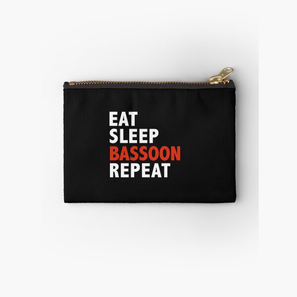 Item preview, Eat Sleep Bassoon Repeat Bassoonists designed and sold by losttribe.