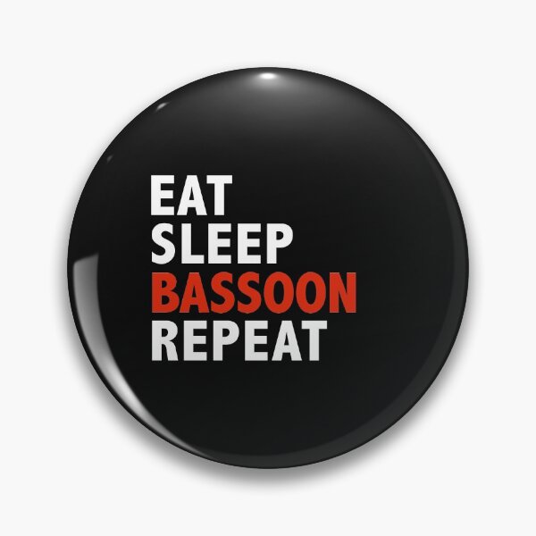 Item preview, Eat Sleep Bassoon Repeat Bassoonists designed and sold by losttribe.