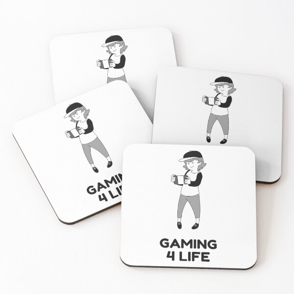 Item preview, Gamer girl Gaming 4life - Gift for gamer girls designed and sold by TamGustam.