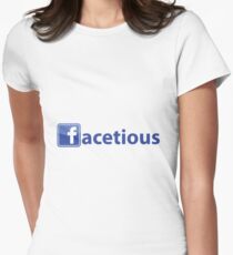 Facetious Women's Fitted T-Shirt