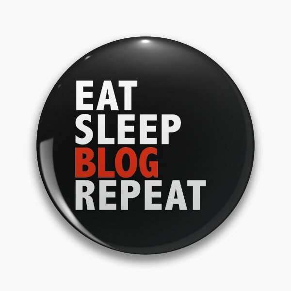 Item preview, Eat Sleep Blog Repeat Best Blogger Writer designed and sold by losttribe.