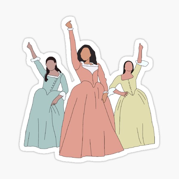 Las hermanas Schuyler Pegatina