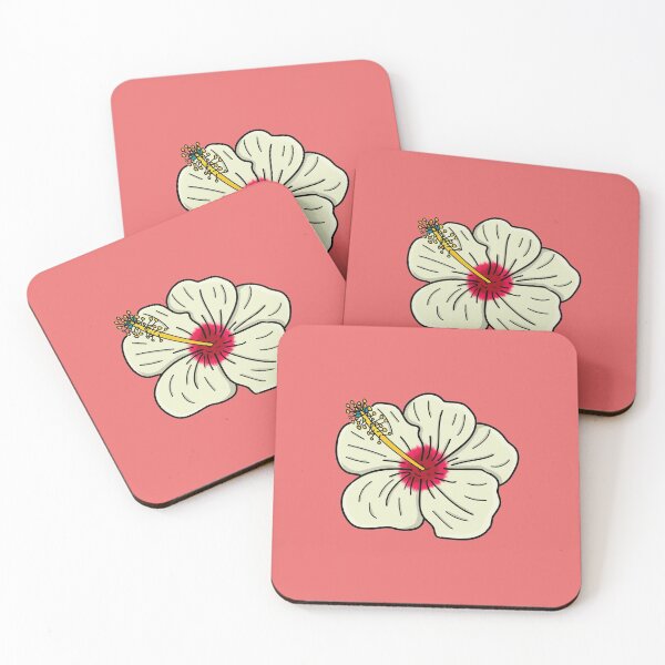 Item preview, white hibiscus designed and sold by Redcherrykr.
