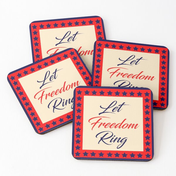 Aperçu de l'œuvre Laissez Freedom Ring Americana Design créée et vendue par The_Girly_Nerd_Shop.