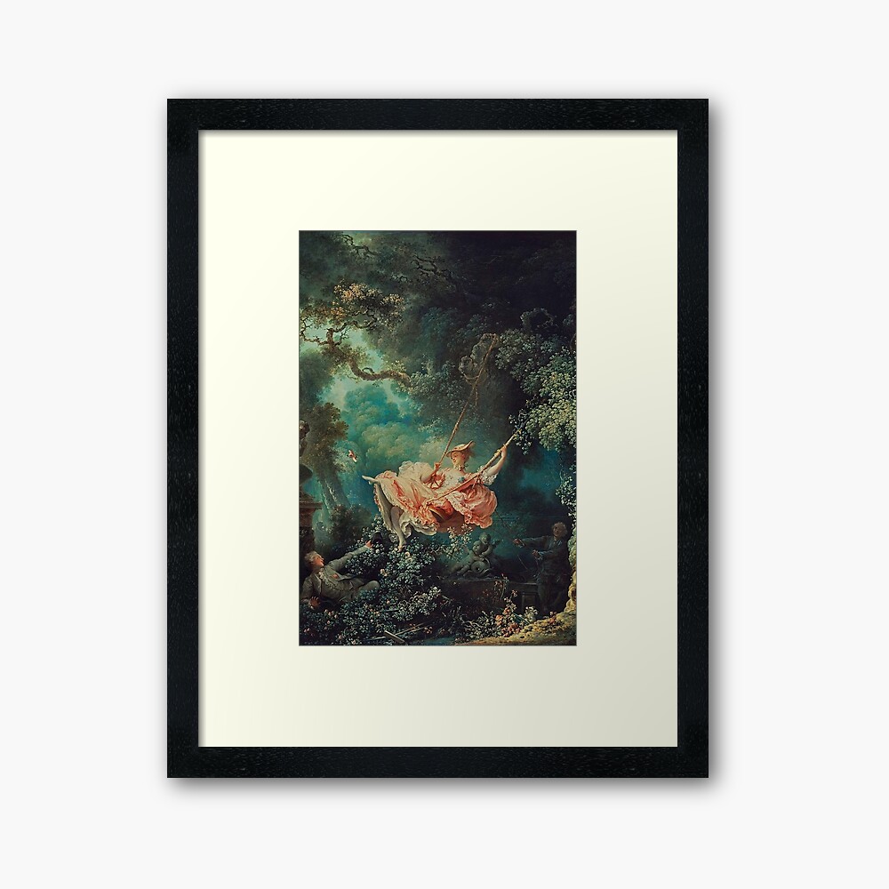 The Swing by Jean-Honoré Fragonard Photographic Print