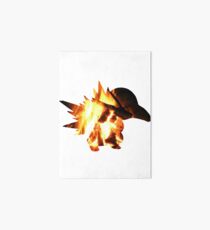 Cyndaquil used Ember Art Board