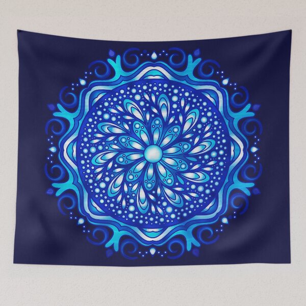Item preview, Water Element Mandala designed and sold by serenaking.