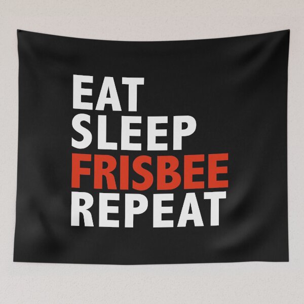 Item preview, Eat Sleep Frisbee Ultimate Frisbee Players designed and sold by losttribe.