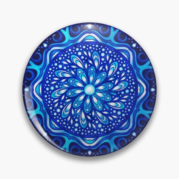 Item preview, Water Element Mandala designed and sold by serenaking.