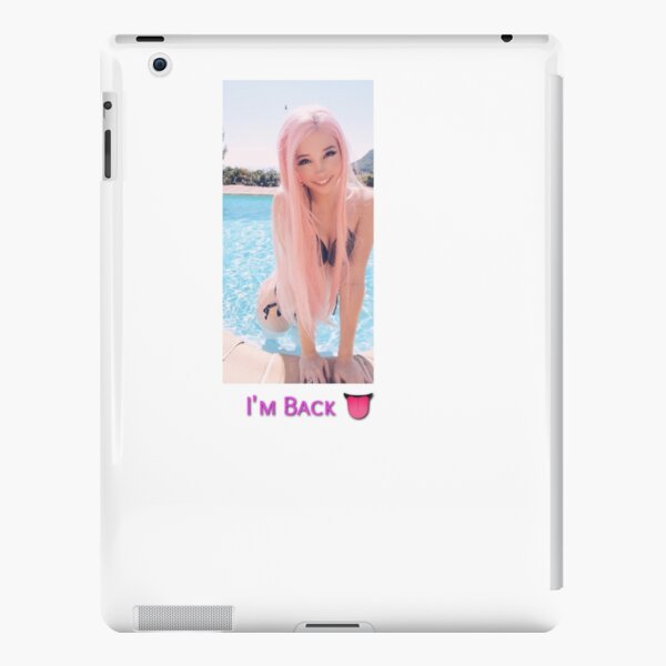 Fill me up with belle delphine | iPad Case & Skin