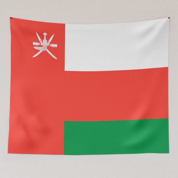 Item preview, Oman flag designed and sold by flagshop.