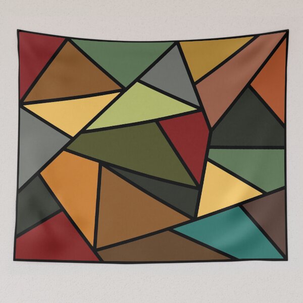 Item preview, Baroque Autumn Stained Glass Pattern designed and sold by LJWDesigns.