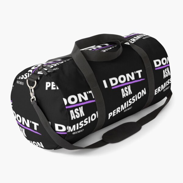"Sayings Words Quotes Inspirational Motivational Positive" Duffle Bag