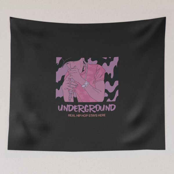 Item preview, Underground | Real Hip Hop Stays Here designed and sold by AladdinMktgs.