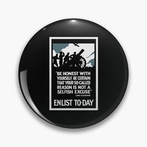 Item preview, Enlist To-Day -- Lord Kitchener WWI designed and sold by warishellstore.