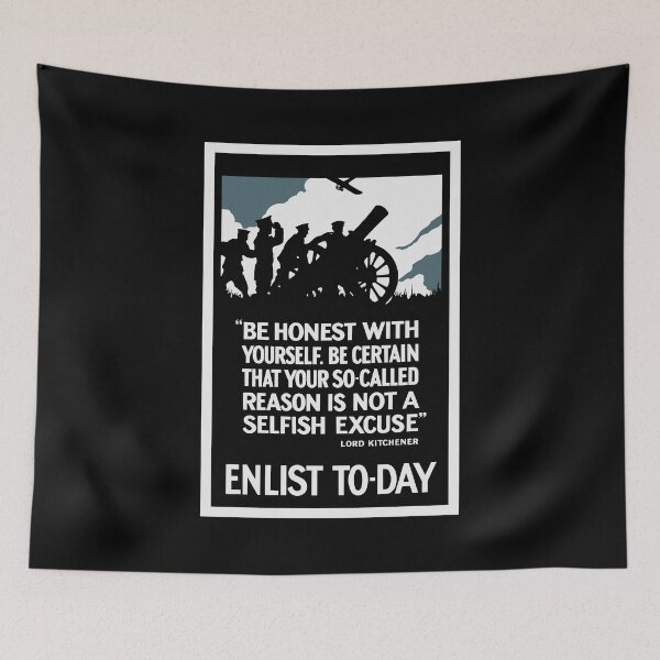Item preview, Enlist To-Day -- Lord Kitchener WWI designed and sold by warishellstore.